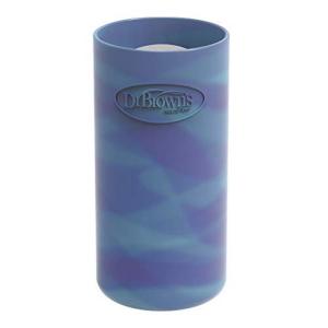 imageDr Browns Options Narrow Glass Bottle Sleeve 100 Silicone GlowintheDark BPAFree 8 oz 1Pack8 oz  GlowintheDark