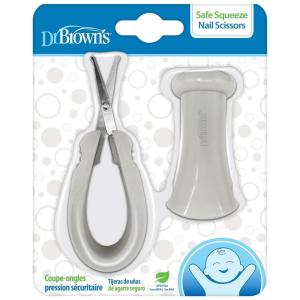 imageDr Browns Soft and Safe Baby Brush  CombBaby Nail Scissors