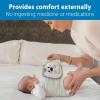 imageDr Browns Infant Gripebelt Heated Belly Band Soothe Babys Tummy with Gentle Warmth and Compression Panda 0m03m  Infant  Hedgehog
