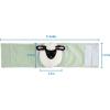 imageDr Browns Infant Gripebelt Heated Belly Band Soothe Babys Tummy with Gentle Warmth and Compression Panda 0m03m  Infant  Lamb
