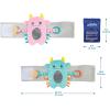 imageDr Browns Infant Gripebelt Heated Belly Band Soothe Babys Tummy with Gentle Warmth and Compression Panda 0m3m  Blue Monster