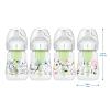 imageDr Browns Natural Flow AntiColic Options WideNeck Baby Bottle Designer Edition Bottles Jungle Decos 5 oz150 mL Level 1 Nipple 2Pack 0m2 Pack  5 oz  Woodland