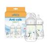 imageDr Browns Natural Flow AntiColic Options WideNeck Baby Bottle Designer Edition Bottles Jungle Decos 5 oz150 mL Level 1 Nipple 2Pack 0m2 Pack  5 oz  Jungle