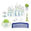 imageDr Browns Natural Flow Baby Feeding Set with AntiColic Bottles Transition Cup Brush and Silicone Pacifiers