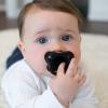 imageDr Browns HappyPaci 100 Silicone Newborn Baby Pacifiers 06 Months BPA Free White Blue Light Blue Black and Cool Gray 6 Pack6Pack Variety  Pink  Black