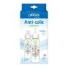 imageDr Browns Natural Flow AntiColic Options Narrow Baby Bottle Pig ampamp Frog 8 oz250 mL with Level 1 Slow Flow Nipple BPA Free 0m 12Pack1 Count Pack of 12