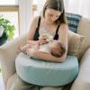 imageDr Browns Feeding and Nursing Lap Support Pillow with Cover Premium Memory Foam Responsive Firm Support Storm GreenStorm Green