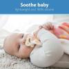 imageDr Browns HappyPaci 100 Silicone Newborn Baby Pacifiers 06 Months BPA Free White Blue LightBlueLight BlueWhite  GrayGreenEcru