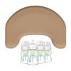 imageDr Browns Feeding Comfort Bundle Gentle Beige Nursing Pillow  4Pack WideNeck Bottle 5 oz L12Piece Set