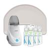 imageDr Browns Ultimate Feeding Comfort Bundle Light Gray Nursing Pillow  Deluxe Baby Bottle Warmer and Sterilizer  4Pack AntiColic Bottle 4 oz L13Piece Set