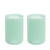 imageDr Browns Options Narrow Glass Bottle Sleeves 100 Silicone Mint BPAFree 4 oz 2PackMint