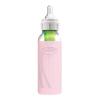 imageDr Browns Options Narrow Glass Bottle Sleeves 100 Silicone Mint BPAFree 4 oz 2PackPink
