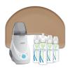 imageDr Browns Feeding Support Pillow with Cover Gentle Biege amp Deluxe Baby Bottle Warmer amp Natural Flow AntiColic Options Narrow Baby Bottle 4 oz120 mL 0m 4 Pack