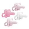 4-Pack  Light-Pink/Pink/White